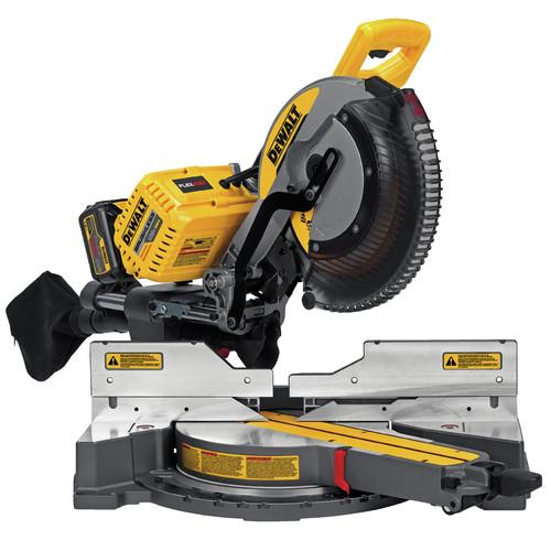 Factory Reconditioned DEWALT MAX FlexVolt Cordless Lithium-Ion 12 in. Dual Bevel Sliding Compound Miter Saw Kit with Batteries and Adapter - DHS790AT2R - Image 2