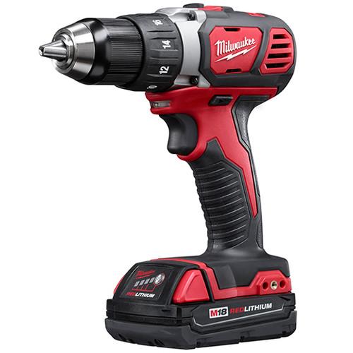 Milwaukee 2606-22CT M18 Lithium-Ion 1/2 in. Cordless Drill Driver Kit (1.5 Ah) - Image 3