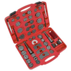 VS0287 Sealey Brake Piston Wind-Back Tool Kit 52-Piece