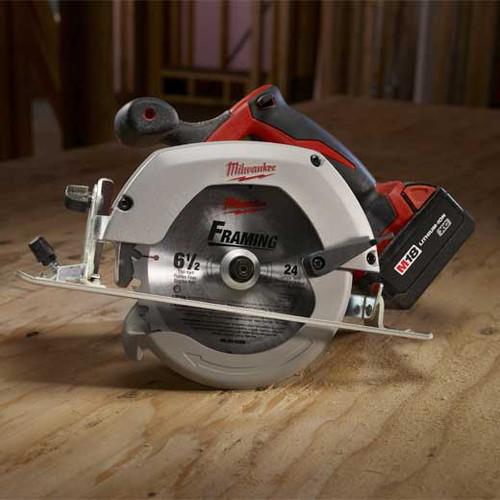 Milwaukee 2630-22 M18 18V Cordless Lithium-Ion 6-1/2 in. Circular Saw - Image 5