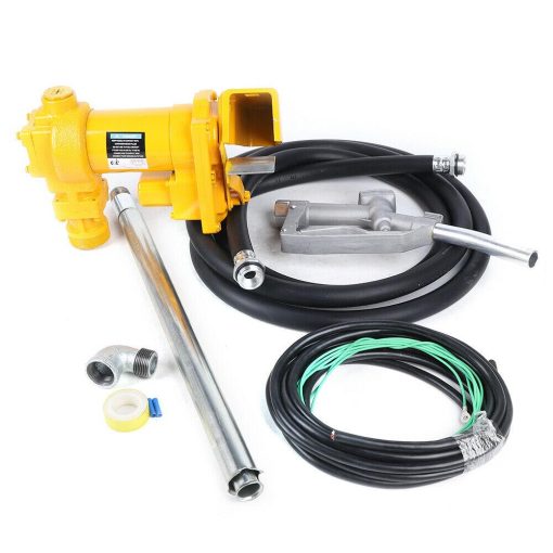 20GPM Gasoline Fuel Transfer Pump with Nozzle Kit 12V DC For Gas Diesel Kerosene - Image 5