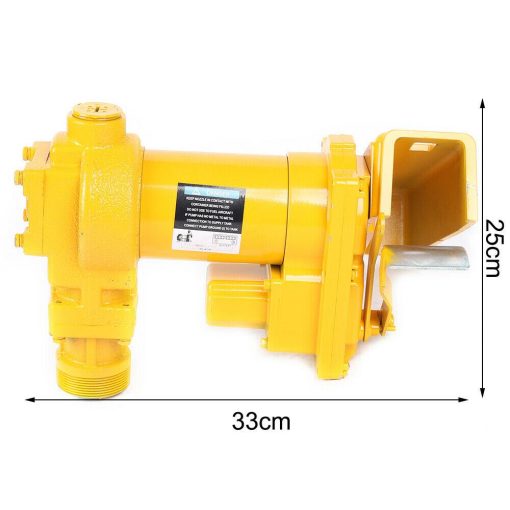 20GPM Gasoline Fuel Transfer Pump with Nozzle Kit 12V DC For Gas Diesel Kerosene - Image 8