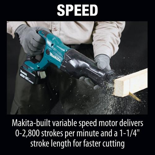 Makita 18V LXT 4.0 Ah Cordless Lithium-Ion Reciprocating Saw Kit - XRJ04M - Image 11