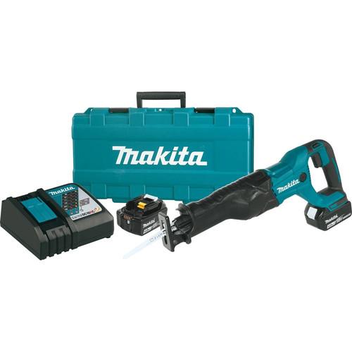Makita 18V LXT 4.0 Ah Cordless Lithium-Ion Reciprocating Saw Kit - XRJ04M - Image 3