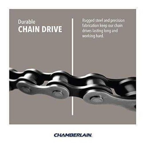 Chamberlain C450 Smart Garage Door Opener – myQ Smartphone Controlled – Ultra Quiet Durable Chain Drive with MED Lifting Power, Wireless Keypad Included, Gray - Image 7