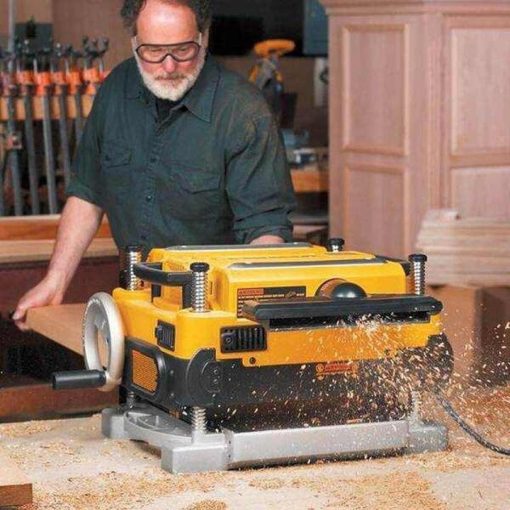 DEWALT 13-Inch Two-Speed Woodworking Thickness Planer + Tables & Knives - DW735X - Image 3