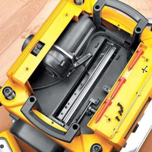 DEWALT 13-Inch Two-Speed Woodworking Thickness Planer + Tables & Knives - DW735X - Image 7