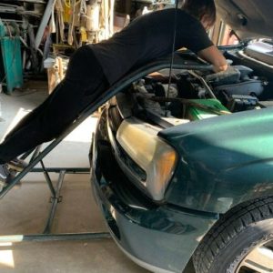 Under Hood Stand Up Creeper Mechanic Engine Work