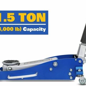 1.5 Ton Low Profile Hydraulic Aluminum Racing Floor Jack Rapid Pump Lift Car
