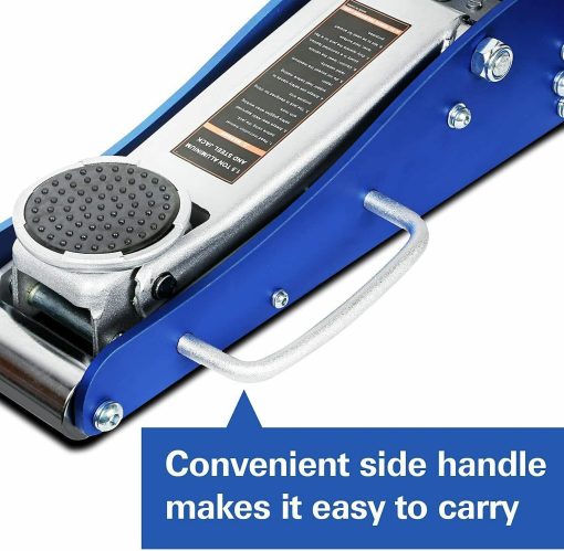 1.5 Ton Low Profile Hydraulic Aluminum Racing Floor Jack Rapid Pump Lift Car - Image 8