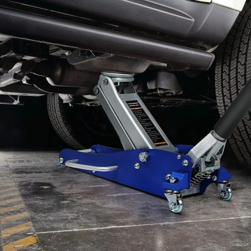 1.5 Ton Low Profile Hydraulic Aluminum Racing Floor Jack Rapid Pump Lift Car - Image 9