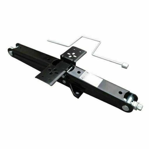 2-Piece Heavy Duty Floor Scissors Lift Jacks Black 4-24" - Image 5