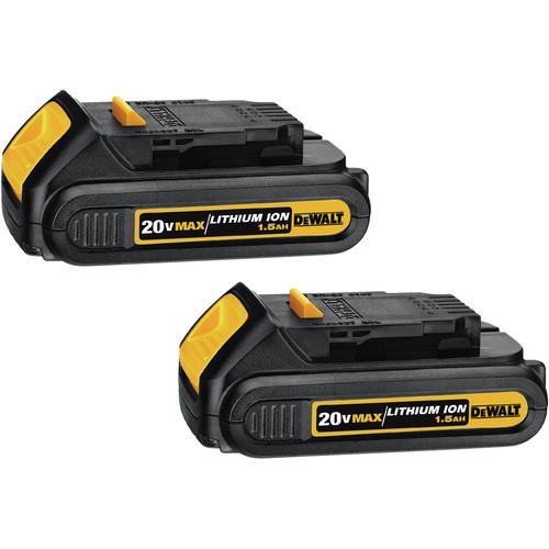 Factory Reconditioned DEWALT 20V MAX 1.5 Ah Cordless Lithium-Ion 1/2 in. Compact Drill Driver and Impact Driver Combo Kit - DCK280C2R - Image 5