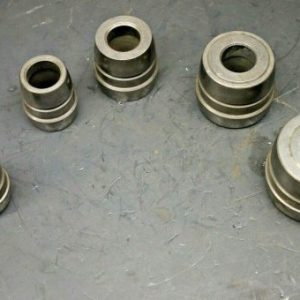 AMMCO 9232 5-Pc Double Taper Bearing Centering Cone Adapter Set Brake Lathe Kit