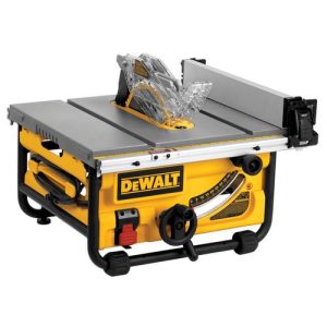 DEWALT 10 in. 15 Amp Site-Pro Compact Jobsite Table Saw - DWE7480