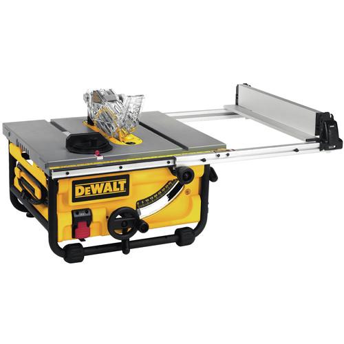 DEWALT 10 in. 15 Amp Site-Pro Compact Jobsite Table Saw - DWE7480 - Image 7