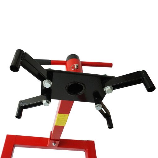 80041 Engine Stand 1250LBS Capacity 360 Degree Head Motor Stand Tools in Red - Image 5