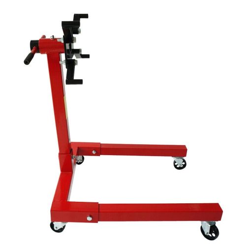 80041 Engine Stand 1250LBS Capacity 360 Degree Head Motor Stand Tools in Red - Image 6
