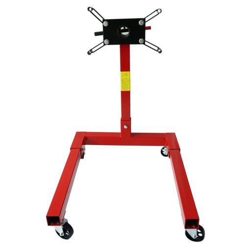 80041 Engine Stand 1250LBS Capacity 360 Degree Head Motor Stand Tools in Red - Image 8