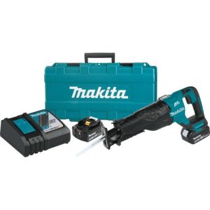 Makita 18V LXT 5.0 Ah Lithium-Ion Brushless Cordless Reciprocating Saw Kit - XRJ05T