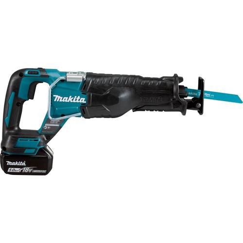 Makita 18V LXT 5.0 Ah Lithium-Ion Brushless Cordless Reciprocating Saw Kit - XRJ05T - Image 4
