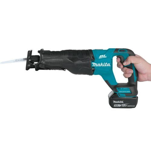 Makita 18V LXT 5.0 Ah Lithium-Ion Brushless Cordless Reciprocating Saw Kit - XRJ05T - Image 5