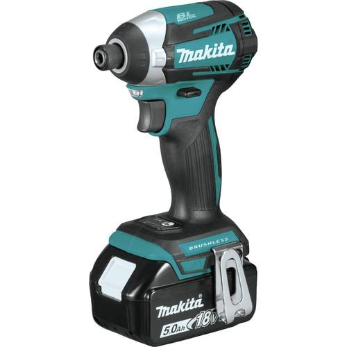 Factory Reconditioned Makita 18V LXT Lithium-Ion Brushless 2-Pc. Combo Kit (5.0Ah) - XT275PT-R - Image 6