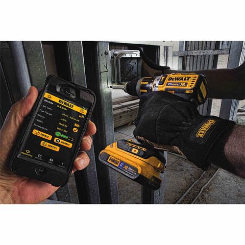 Factory Reconditioned DEWALT 20V MAX XR Lithium-Ion Brushless Compact 2-Speed 1/2 in. Corded Hammer Drill Kit with Tool Connect (2 Ah) - DCD795D2BTR - Image 2
