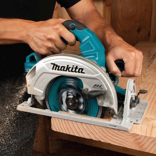 Makita 18V X2 LXT Lithium-Ion (36V) 5.0 Ah Brushless Cordless 7-1/4 in. Circular Saw Kit - XSH06PT - Image 6