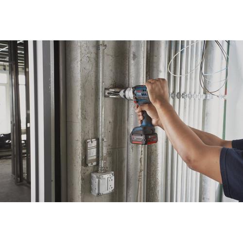 Factory Reconditioned Bosch 18V Lithium-Ion 1/2 in. Hammer Drill and Impact Driver Combo Kit - CLPK221-181-RT - Image 8