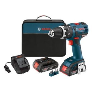 Factory Reconditioned Bosch 18V Lithium-Ion Brushless Compact Tough 1/2 in. Cordless Hammer Drill Driver Kit (2 Ah) - HDS182-02-RT