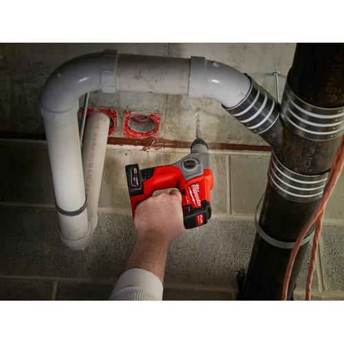 Milwaukee 2416-20 M12 FUEL Lithium-Ion 5/8 in. SDS Plus Rotary Hammer (Tool Only) - Image 4