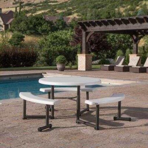 44-Inch Round Picnic Table 169 - Image 25