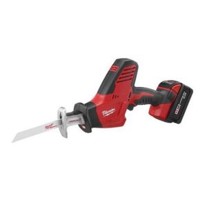 Milwaukee 2625-21 M18 18V Cordless Lithium-Ion Hackzall Reciprocating Saw with High Capacity Lithium-Ion Battery