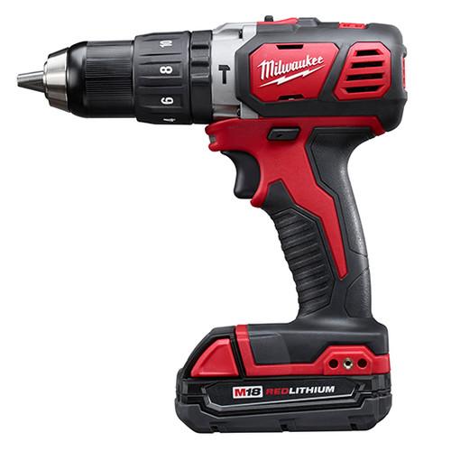 Milwaukee 2607-22CT M18 Lithium-Ion 1/2 in. Cordless Hammer Drill Driver Kit (2 Ah) - Image 2