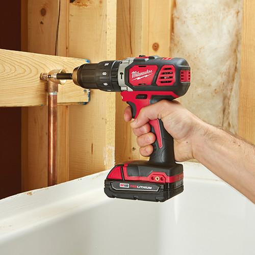 Milwaukee 2607-22CT M18 Lithium-Ion 1/2 in. Cordless Hammer Drill Driver Kit (2 Ah) - Image 4