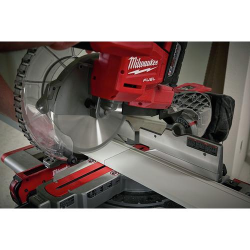 Milwaukee 2734-21HD M18 FUEL 9.0 Ah Cordless Lithium-Ion 10 in. Dual Bevel Sliding Compound Miter Saw - Image 9