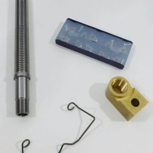 FMC 601 Brake Lathe Rotor Feed Repair Kit Feed Nut Screw Detent Spring & Bits