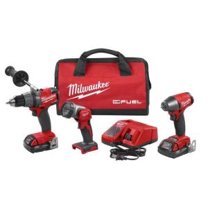 Milwaukee 2891-23 M18 FUEL PowerState Brushless 3-Piece Combo Kit