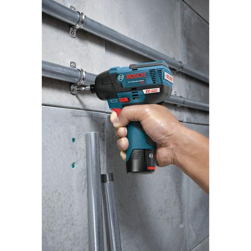 Bosch 12V MAX Cordless Lithium-Ion EC Brushless 1/4 in. Hex Impact Driver (Tool Only) - PS42BN - Image 3