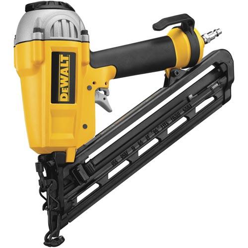 DEWALT 15-Gauge 1 in. – 2-1/2 in. Angled Finish Nailer Kit - D51276K