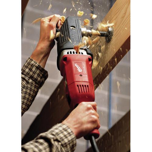 Milwaukee 1680-20 SUPER HAWG 13 Amp 450 – 1750 RPM 2-Speed 1/2 in. Corded Drill - Image 4