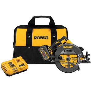 DEWALT FlexVolt 60V MAX Cordless Lithium-Ion 7-1/4 in. Circular Saw Kit with Battery - DCS575T1