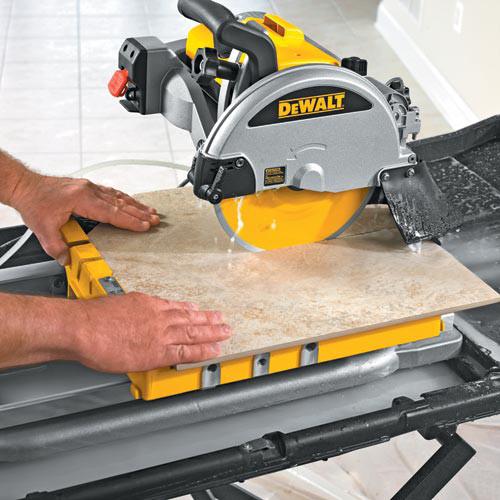 DEWALT 10 in. Wet Tile Saw with Stand - D24000S - Image 38