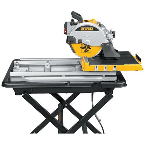 DEWALT 10 in. Wet Tile Saw with Stand - D24000S - Image 8