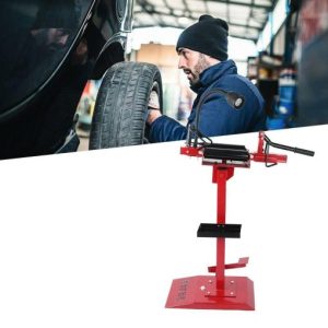 Red Tire Manual Repair Machine 110V-240V Tyre Spreader Equipment For Car Truck