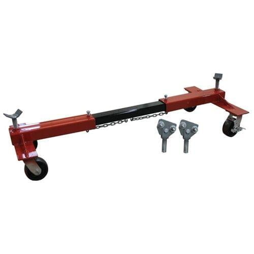 Champ 1.2 Ton Adjustable Car Dolly with Pinch Weld & Saddle Clamps 7172 Collision