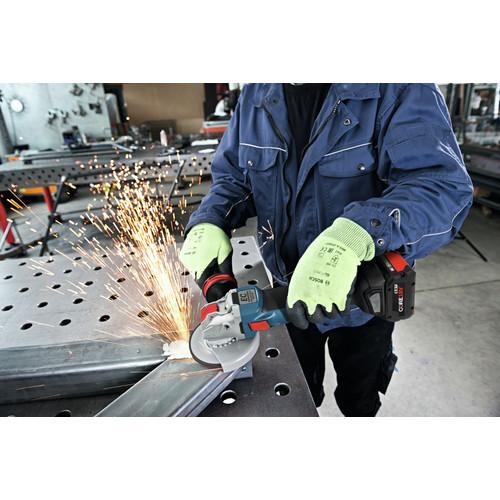 Bosch X-LOCK 18V EC Brushless Connected-Ready 4-1/2 in. – 5 in. Angle Grinder with No Lock-On Paddle Switch (Tool Only) - GWX18V-50PCN - Image 4