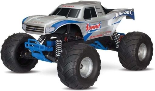 Bigfoot: 1/10 Scale Ready-to-Race Monster Truck with Tq 2.4Ghz Radio System, Blue - Image 2