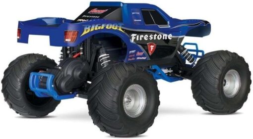 Bigfoot: 1/10 Scale Ready-to-Race Monster Truck with Tq 2.4Ghz Radio System, Blue - Image 5